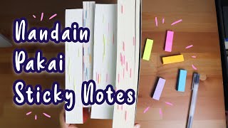 Cara Gue Menandai Buku | How To Annotate Books With Sticky Notes