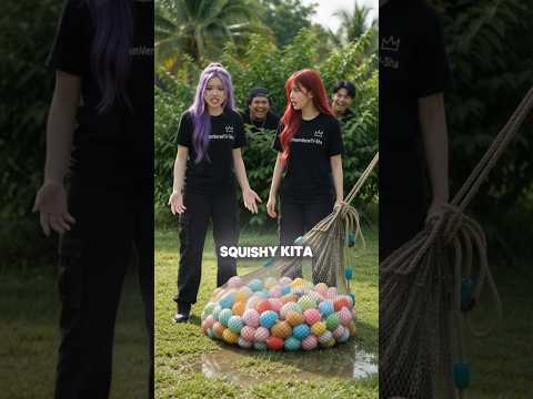 Mancing Ikan Tapi Dapat Squishy Sendiri?! 😂🎣 (Ica & Rumi Mengamuk!)
