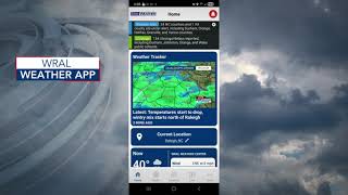 WRAL Weather app offers road temperatures, neighborhood mapping