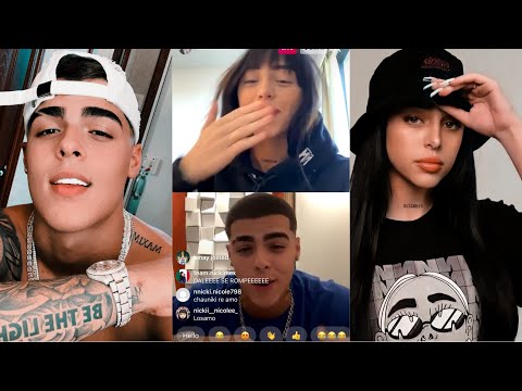 Nicki Nicole y Lunay se hacen PREGUNTAS EN LIVE DE INSTAGRAM (Live completo)