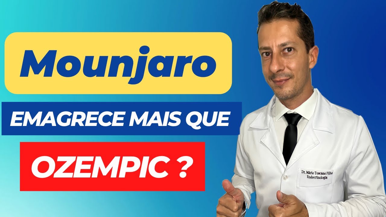 EMAGRECE MAIS que OZEMPIC! MOUNJARO, a revolução no tratamento da obesidade!