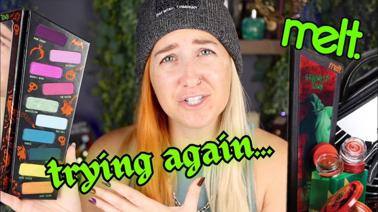 WASTED $60? MAKING THE MELT HALLOWEEN TOWN PALETTE WORK...