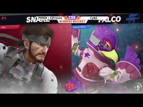 Clemson Smash Series 34 - Losers - PHNM | CJFrozen (Snake) vs. Cybil (Falco) - SSBU