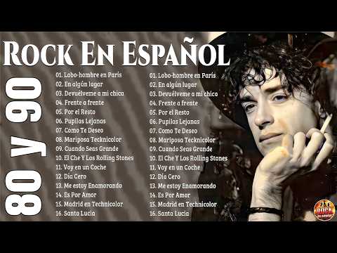 SODA STEREO, ENANITOS VERDES, HOMBRES G, CAIFANES, MANÁ - ROCK EN ESPAÑOL DE LOS 80 Y 90 MIX ÉXITOS