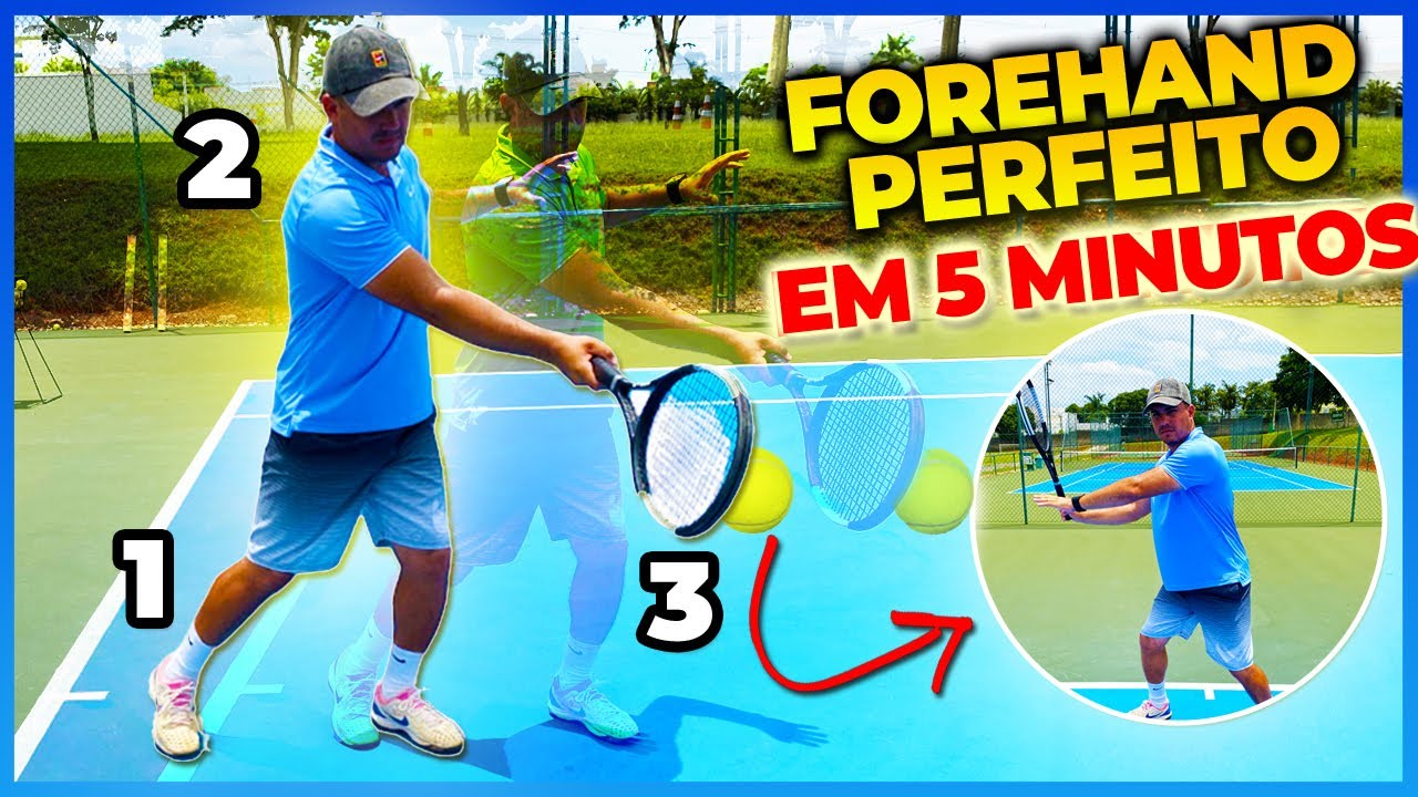 Aprenda a Jogar Tenis - Forehand para Iniciantes em 5 Passos