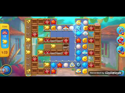 fishdom gameplay / level 7280 / It is like the ads? / thank you 피쉬돔 / 모바일 게임 / 중독성 있는 게임 / 구독 좋아요