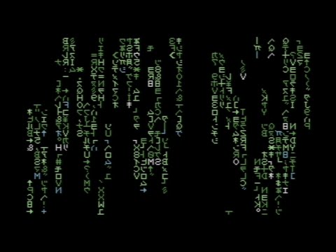 The Matrix Screensaver for Commodore 64