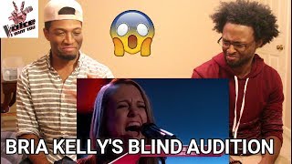 The Voice - Bria Kelly - Blind Audition - Steamroller Blues (REACTION)