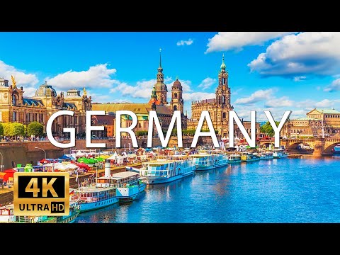 FLYING OVER GERMANY (4K UHD) - Relaxing Music With Stunning Beautiful Nature (4K Video Ultra HD)