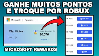 How to Earn 20,000 Points and Redeem for Free Robux in Microsoft Rewards - Roblox