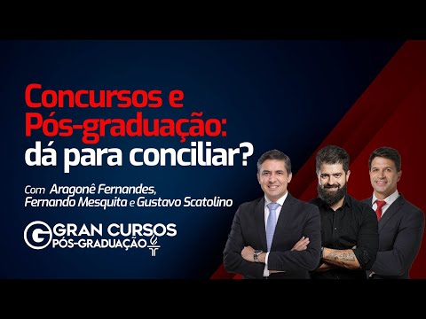 Competitions and Postgraduate Studies: is it possible to reconcile them? Aragonê Fernandes, Ferna...