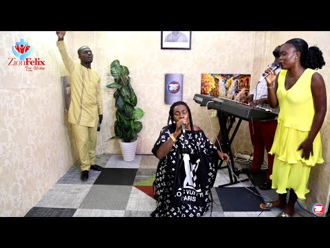 So Powerful! Afiya Priscilla Brings Heaven On Earth On Zionfelix Live Worship