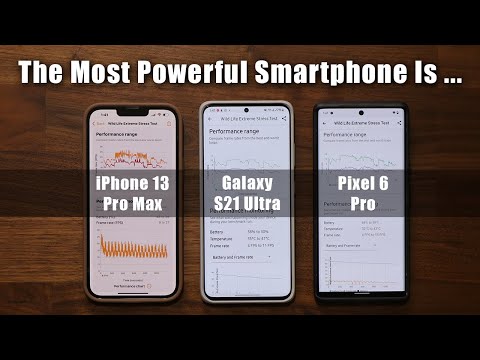 Google Pixel 6 Pro vs iPhone 13 Pro Max vs Galaxy S21 Ultra - Speed and Gaming Test + Benchmarks