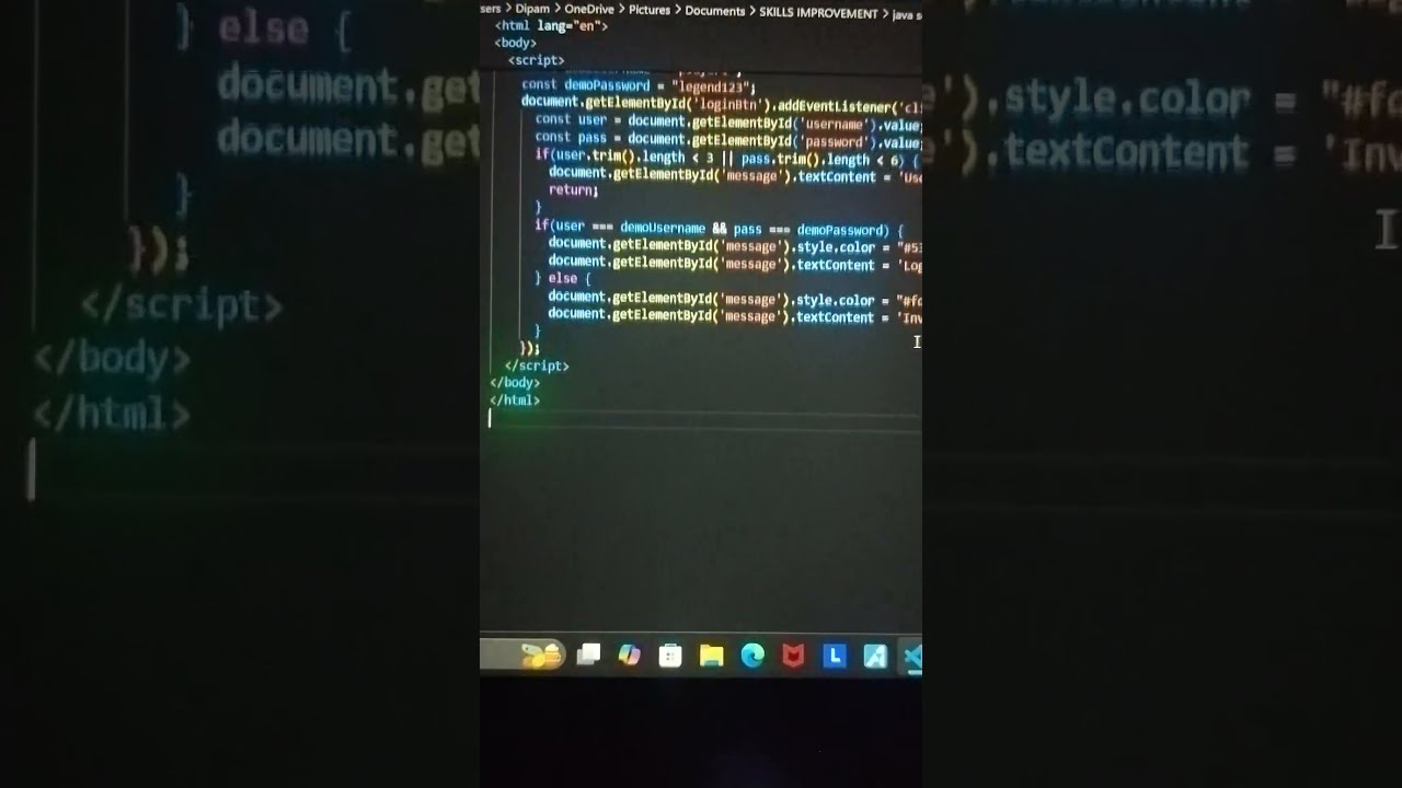 Create Moba Legends Login Page Using JavaScript | Step-by-Step Guide