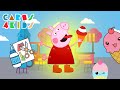 PEPPA PIG With ICE CREAM Easy Art With Colored Cards And Sample Clips