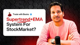 Supertrend + EMA Strategy For Swing Trading | Learn StockMarket 🔥