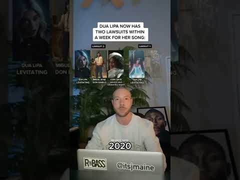 Dua Lipa Just Got Sued For The 2nd Time In Just 1 Week! #shorts #dualipa #levitating #lawsuit