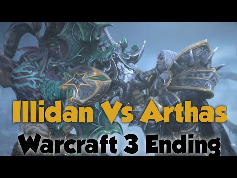 Arthas Vs Illidan (Fight Cinematic) - Warcraft 3 Reforged