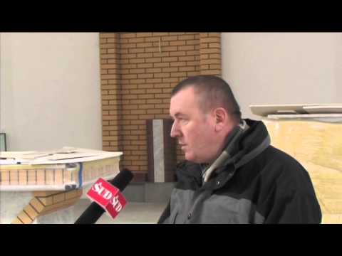 Trwają intensywne prace wewnątrz kościoła