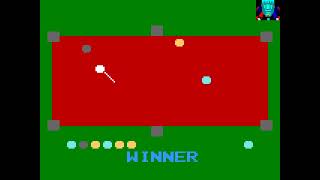Odyssey 2 Game: Pocket Billiards (1980 Philips)