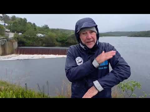 Garden Route Dam is overflowing after 2 cut off lows