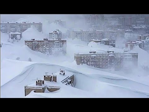 Russia chaos today..!! Kamchatka is buried in unprecedented snow