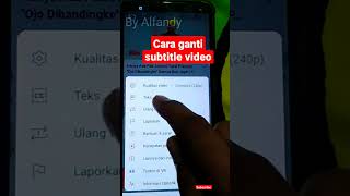 Download lagu cara mengganti subtitle video YouTube 2022 #shorts #subtitle mp3