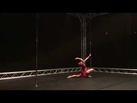 Belgian Pole Dance Championship 2016 Jessica Coelho
