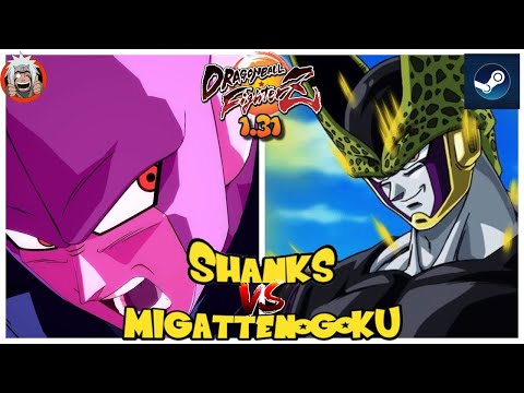 DBFZ Shanks vs MigattenoGoku - Crazy Fights! - Ver 1.31