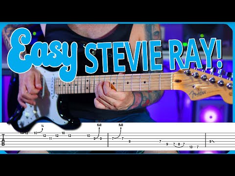 EASY LICK to Sound LIKE STEVIE RAY VAUGHAN // TABS