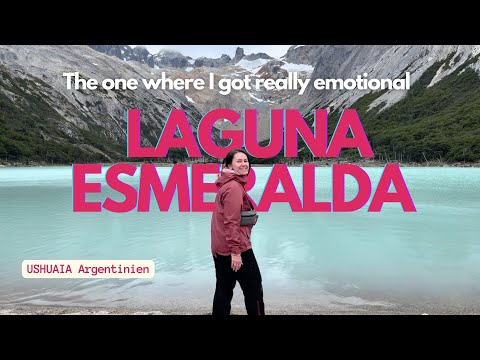 Alleine wandern am Ende der Welt: Die schönste Wanderung in Ushuaia: Laguna Esmeralda 😍📍Argentinien