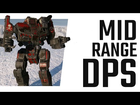 Mid Range DPS - Shadowhawk Grey Death AC10 Build - Mechwarrior Online The Daily Dose #872