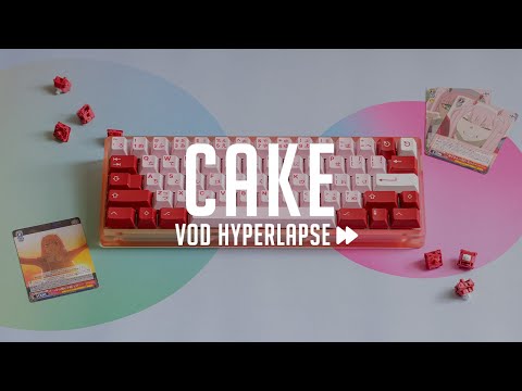 CAKE Proto Build w/ Raed Switches! Sound Test + Build Vod