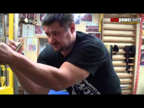 Training of Andrey Pushkar before Armfight #40