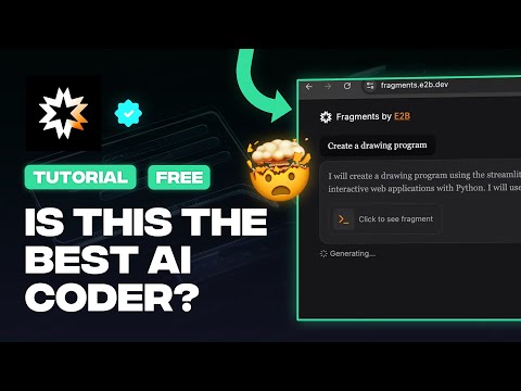 Fragments by E2B Tutorial - Is This AI Coder Better Than Bolt new & v0 dev?