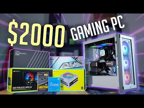 EPIC $2000 Gaming PC 2021! (ft. Intel Gamer Day Deals)