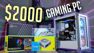 EPIC $2000 Gaming PC 2021! (ft. Intel Gamer Day Deals)