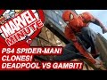 PS4 Spider-Man! Clones! Deadpool V Gambit! - Marvel Minute 2016