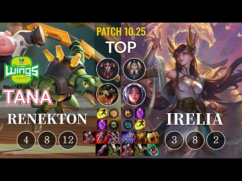 JAG TaNa Renekton vs Irelia Top - KR Patch 10.25