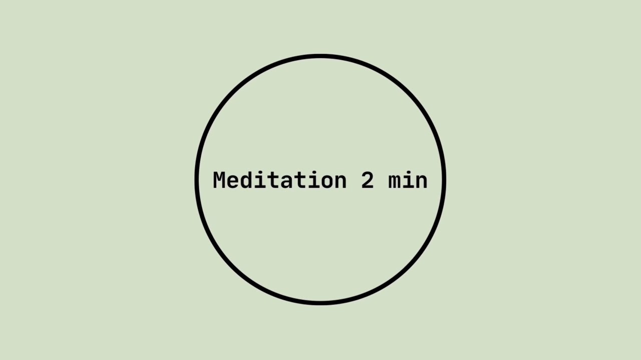 Meditation på 2 minutter