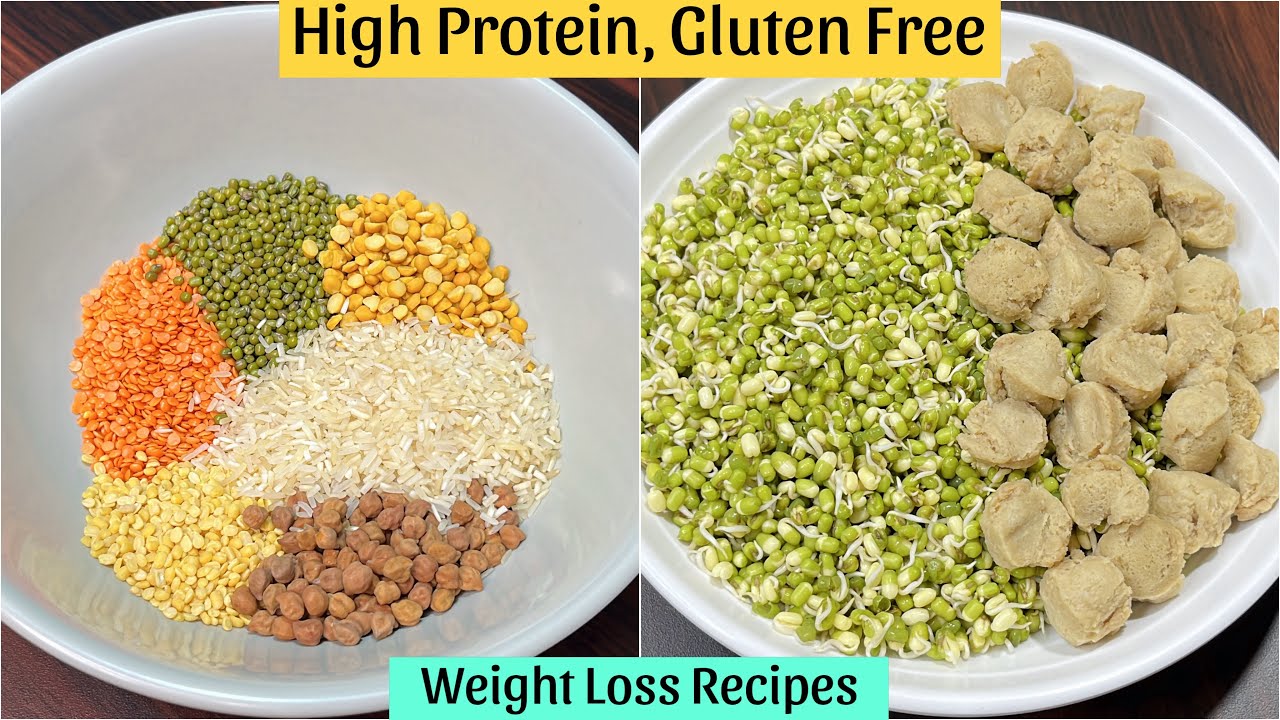2 High Protein Gluten Free, Low Carb healthy regular breakfast recipes | Weight Loss Diet