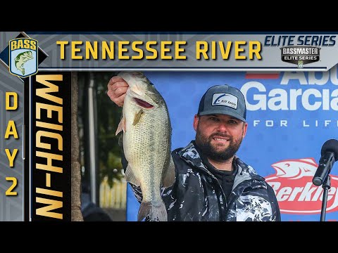 2021 Bassmaster Elite at Tennessee River, TN - Day 2 Weigh-In
