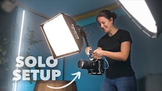 I'm SHOCKED how well this worked... || Amaran 45 + bracket