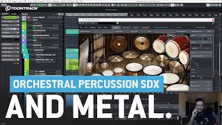 Video thumbnail for The Orchestral Percussion SDX and METAL by Toontrack