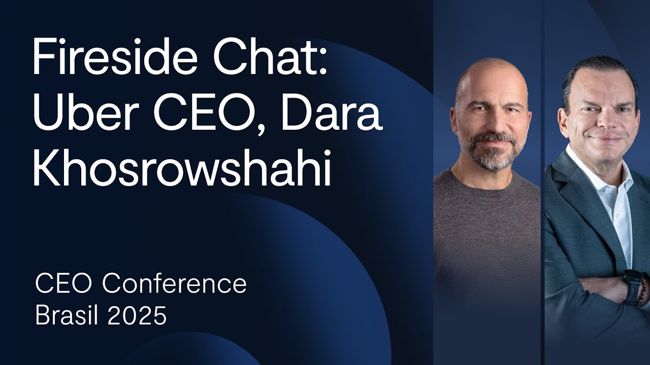 CEO Conference 2025: Roberto Sallouti e Dara Khosrowshahi debatem tecnologia e o futuro do mercado