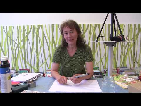 Von hier wech - für euch da "Basteln mit Carmen Hochmann" Teil 1/3 Ein Drachenbild gestalten.