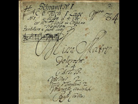 Collectaneorum Musicorum: Antonio Caldara - Mass in b minor 'Matris dolorosa'