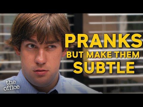 Office PRANKS but they are just hilariously subtle