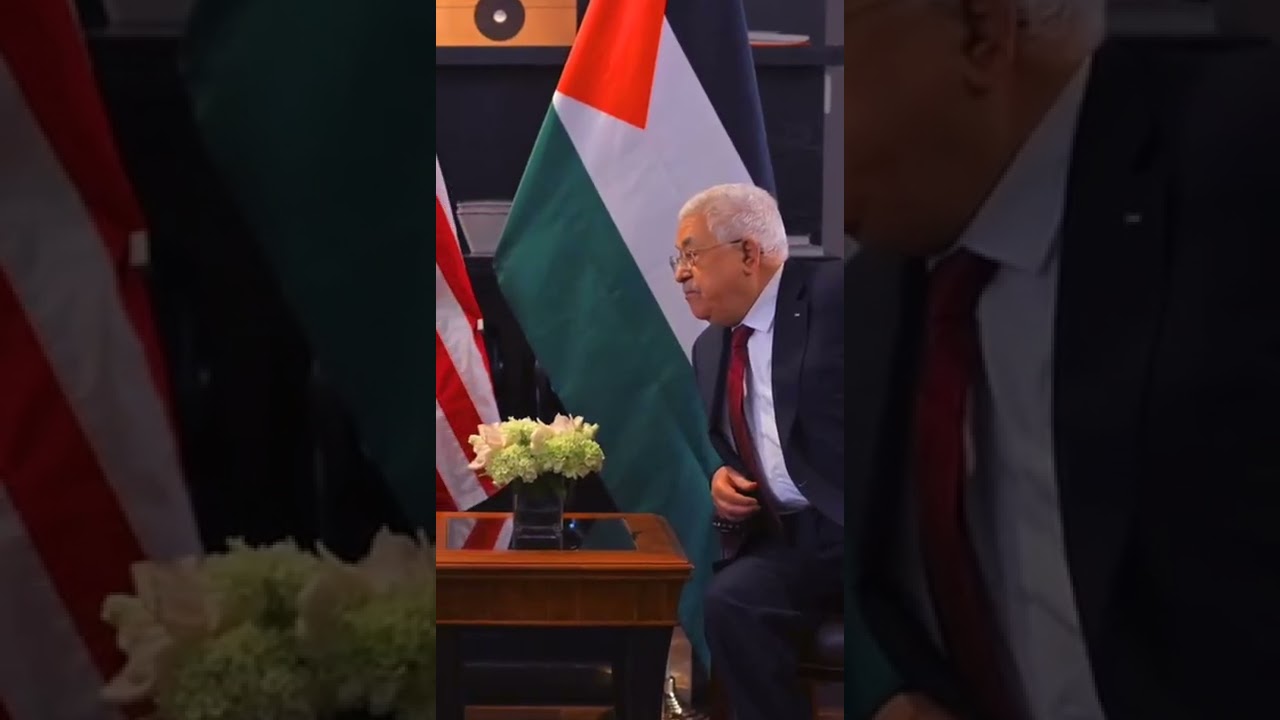 Pertemuan dua hala dengan TYT Mahmoud Abbas, Presiden Palestin