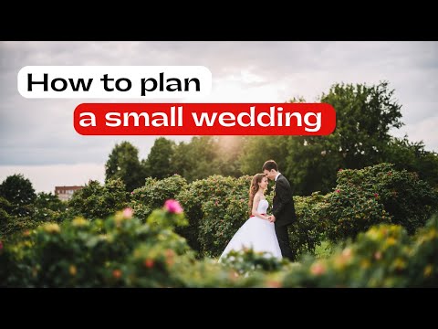 8 Things you SHOULD KNOW before you plan your SMALL intimate WEDDING